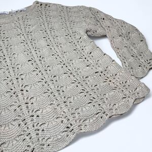 Elements Women's Grey and Cream Top